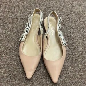 SOLD DIOR Authentic J'adior Slingback flats